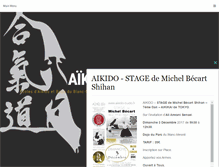 Tablet Screenshot of aikido-budo.fr